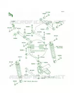 Rear Suspension voor Kawasaki Bayou 300 2002
