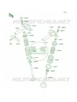 Valves voor Kawasaki Bayou 300 2002