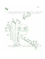 CamshaftsTensioner voor Kawasaki Bayou 300 2001