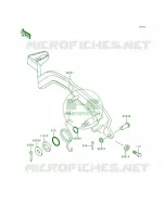 Brake Pedal voor Kawasaki Lakota 300 1995