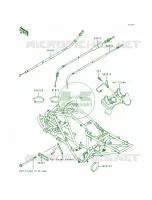Cables voor Kawasaki Lakota 300 1995