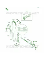 CamshaftsTensioner voor Kawasaki Lakota 300 1995