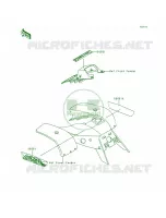 DecalsRedKEF300 A2 voor Kawasaki Lakota 300 1995