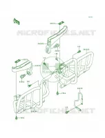 Footrests voor Kawasaki Lakota 300 1995
