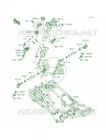 Frame voor Kawasaki Lakota 300 1995