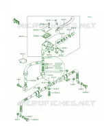Front Master Cylinder voor Kawasaki Lakota 300 1995