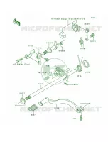 Gear Change Mechanism voor Kawasaki Lakota 300 1995