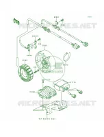 Generator voor Kawasaki Lakota 300 1995