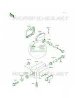 Headlights voor Kawasaki Lakota 300 1995