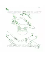 Mufflers voor Kawasaki Lakota 300 1995