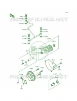 Oil PumpOil Filter voor Kawasaki Lakota 300 1995