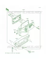 Taillights voor Kawasaki Lakota 300 1995