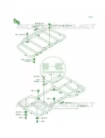 Carriers voor Kawasaki Bayou 300 1993