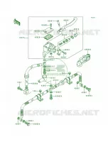 Front Master Cylinder voor Kawasaki Bayou 300 1993