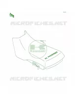 Seat voor Kawasaki Bayou 300 1993