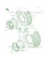 WheelsTires voor Kawasaki Bayou 300 1993