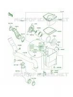 Air CleanerKLF300 C9 voor Kawasaki Bayou 300 4X4 1993