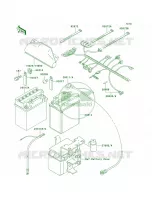 Chassis Electrical Equipment voor Kawasaki Bayou 300 4X4 1993