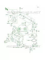 Control voor Kawasaki Bayou 300 4X4 1993