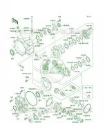 Drive ShaftDifferential voor Kawasaki Bayou 300 4X4 1993