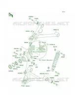 Front Suspension voor Kawasaki Bayou 300 4X4 1993