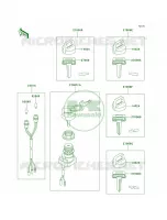 Ignition Switch voor Kawasaki Bayou 300 4X4 1993