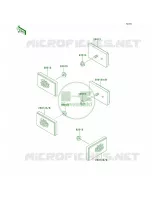 Reflectors voor Kawasaki Bayou 300 4X4 1993