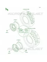 WheelsTires voor Kawasaki Bayou 300 4X4 1993