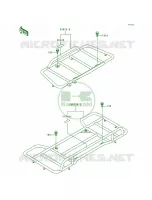 Carriers voor Kawasaki Bayou 300 4X4 1992