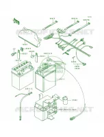 Chassis Electrical Equipment voor Kawasaki Bayou 300 4X4 1992