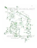 Control voor Kawasaki Bayou 300 4X4 1992