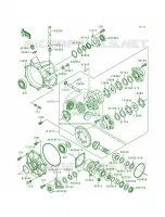 Drive ShaftDifferential voor Kawasaki Bayou 300 4X4 1992
