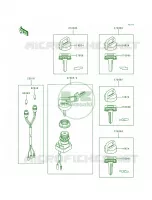 Ignition Switch voor Kawasaki Bayou 300 4X4 1992