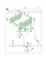 Optional PartsRadiator voor Kawasaki Bayou 300 4X4 1992