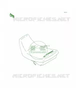 Seat voor Kawasaki Bayou 300 4X4 1992
