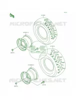 WheelsTires voor Kawasaki Bayou 300 4X4 1992