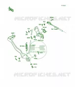 Brake Pedal voor Kawasaki Bayou 220 1988