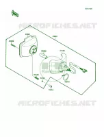 Head Lamp voor Kawasaki Bayou 220 1988