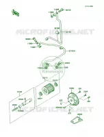 Oil Pump voor Kawasaki Bayou 220 1988