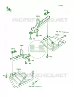 Step voor Kawasaki Bayou 220 1988