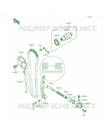 CamshaftTensioner voor Kawasaki Bayou 300 1988