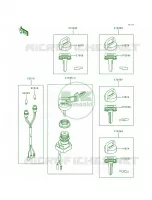 Ignition Switch voor Kawasaki Bayou 300 1988