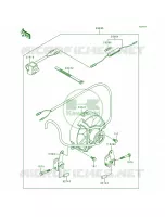Optional PartsCooling Fan voor Kawasaki Bayou 300 1988