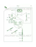 Optional PartsMeter voor Kawasaki Bayou 300 1988