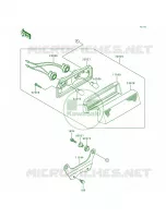 Tail Lamp voor Kawasaki Bayou 300 1988