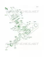 CylinderPistons voor Kawasaki KFX700 V Force 2004