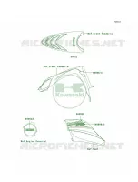 DecalsB2 voor Kawasaki KFX700 V Force 2004