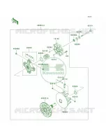 Drive Converter voor Kawasaki KFX700 V Force 2004