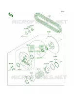 Driven Converter voor Kawasaki KFX700 V Force 2004