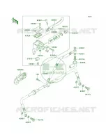 Front Master Cylinder voor Kawasaki KFX700 V Force 2004